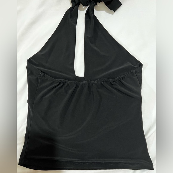 Black halter top y2k - Picture 2 of 2